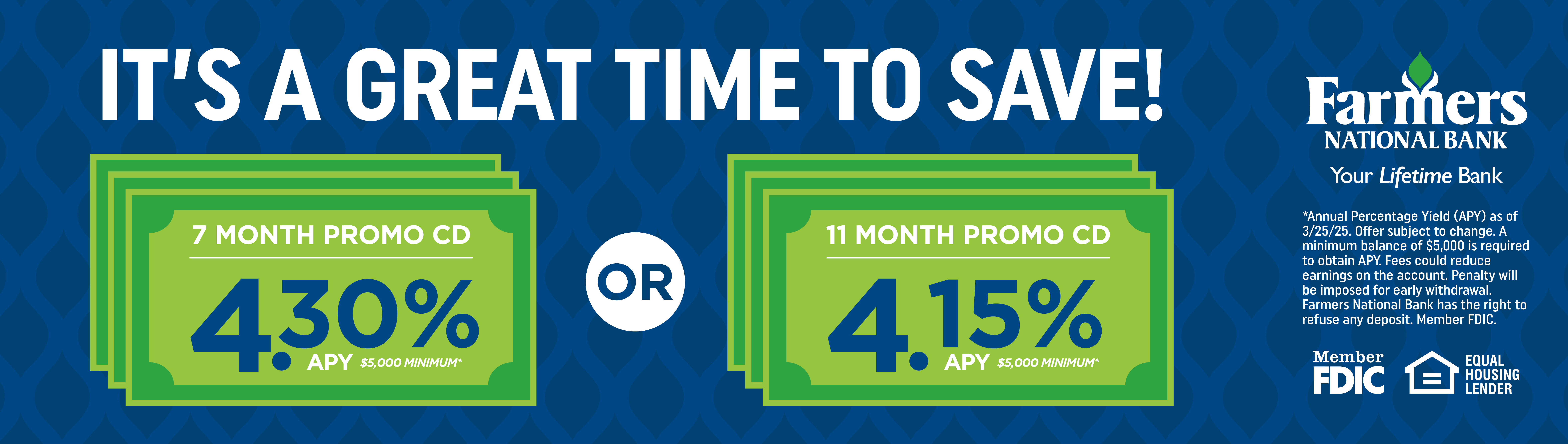 CD Promo Rates