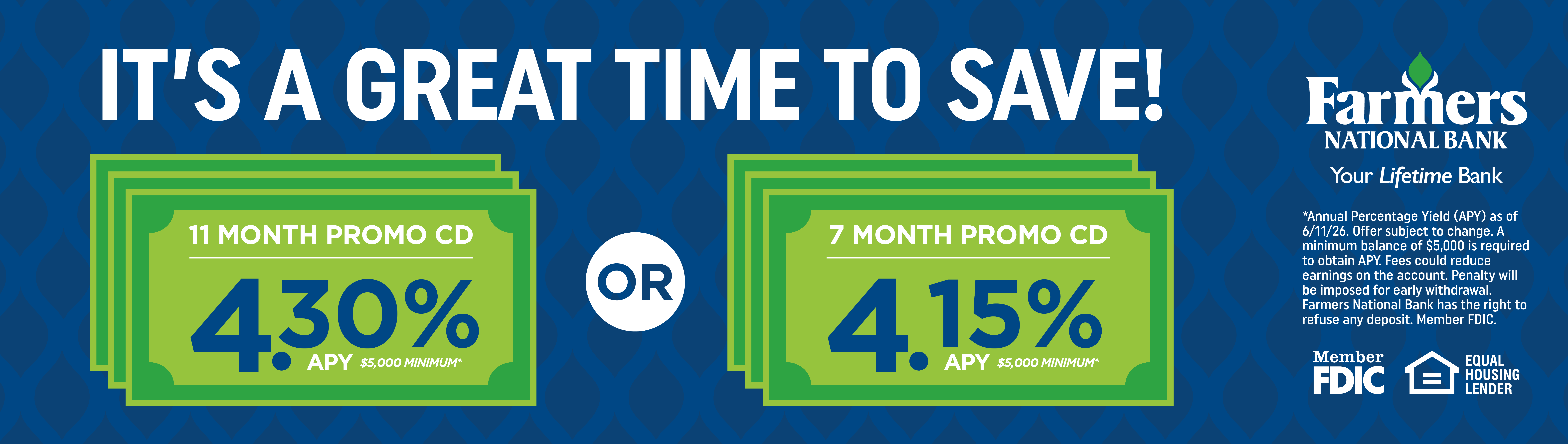 CD Promo Rates