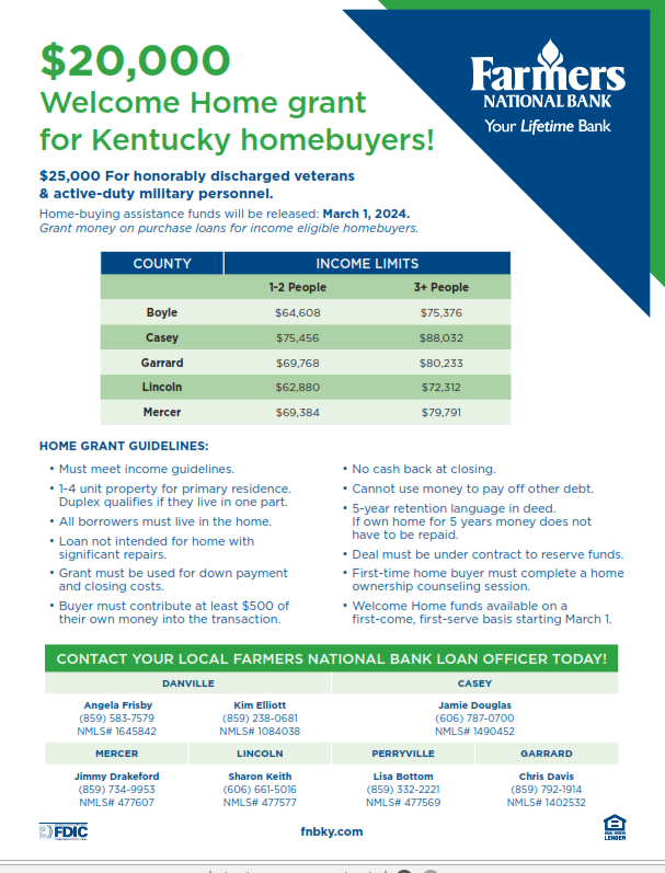 Home Grant 3.1.2024 Farmers National Bank